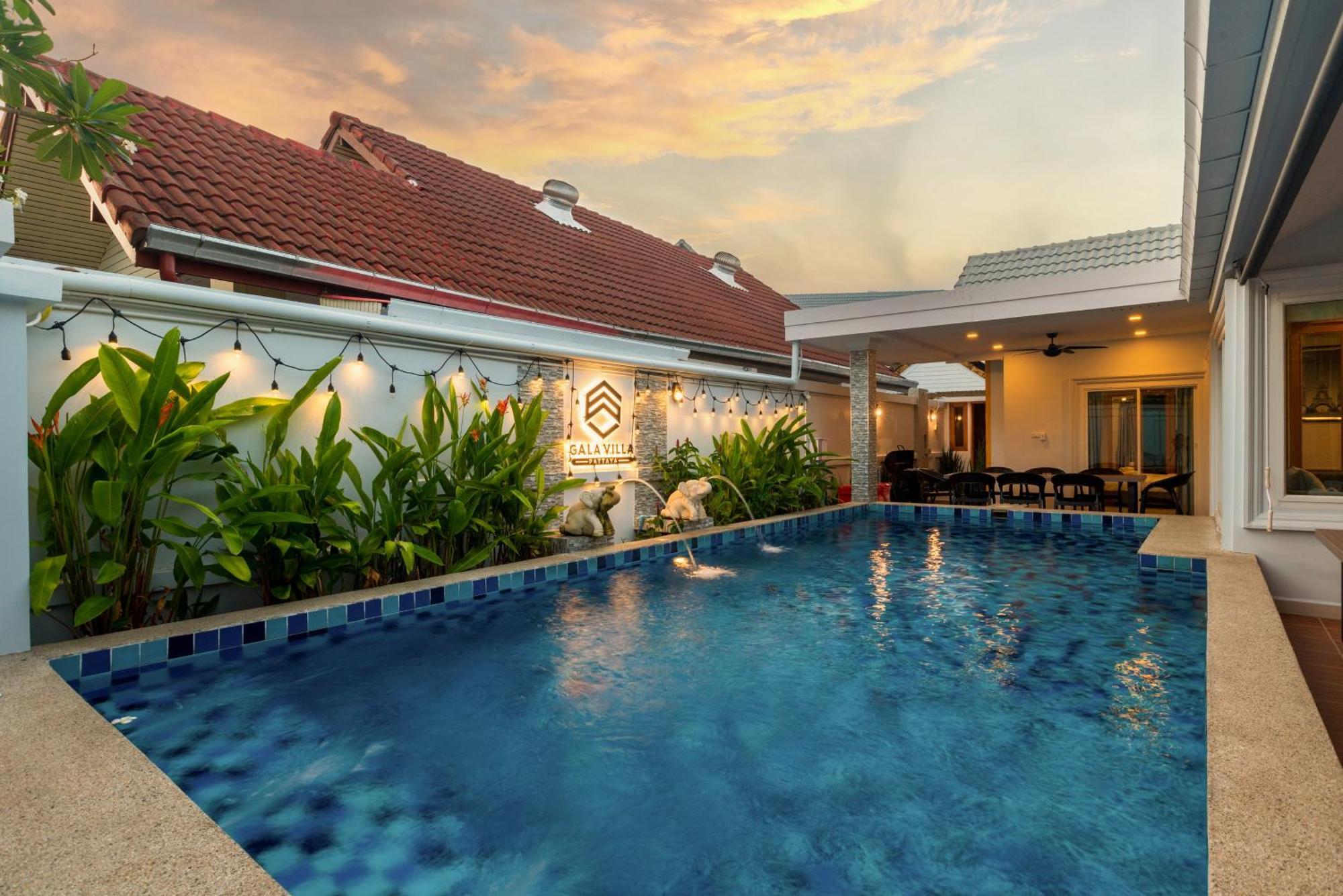 Pattaya Private Villa - Pool,Sauna,Snooker,Bbq Zewnętrze zdjęcie