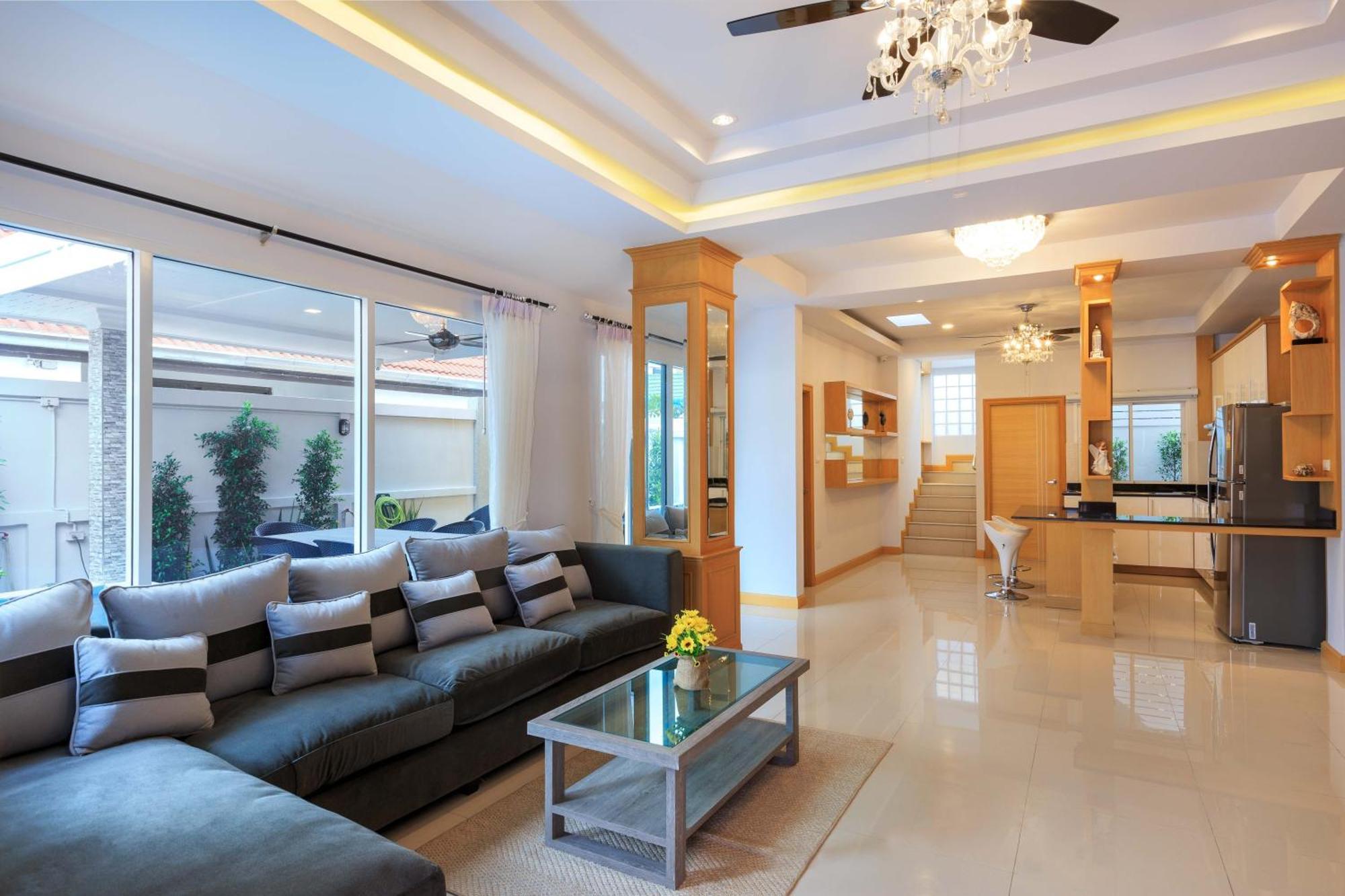 Pattaya Private Villa - Pool,Sauna,Snooker,Bbq Zewnętrze zdjęcie