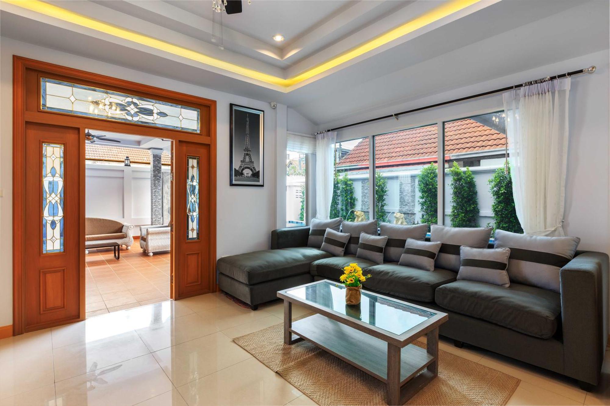 Pattaya Private Villa - Pool,Sauna,Snooker,Bbq Zewnętrze zdjęcie