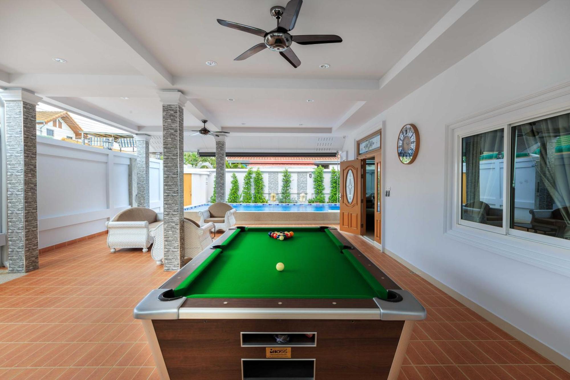 Pattaya Private Villa - Pool,Sauna,Snooker,Bbq Zewnętrze zdjęcie