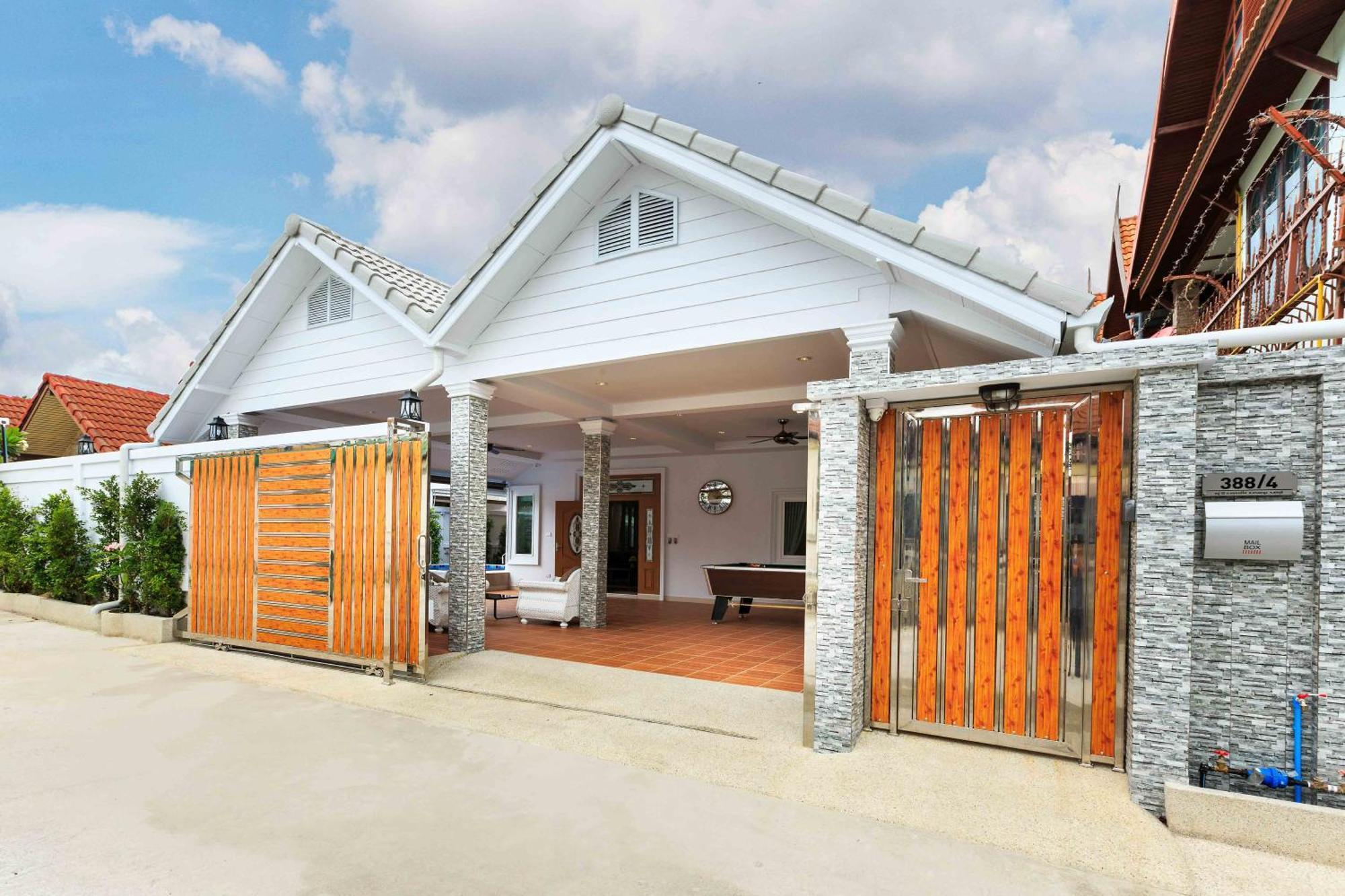 Pattaya Private Villa - Pool,Sauna,Snooker,Bbq Zewnętrze zdjęcie