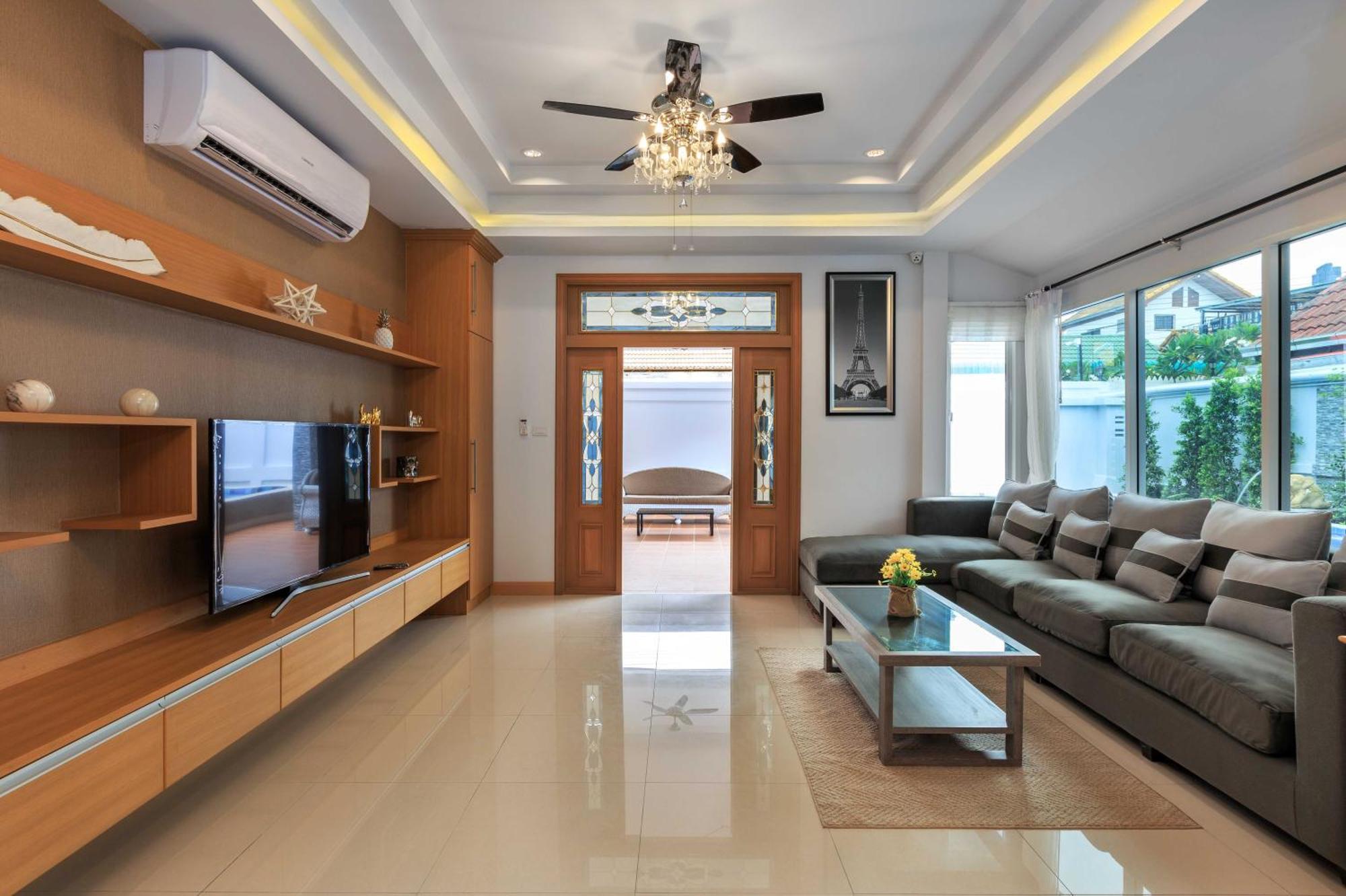 Pattaya Private Villa - Pool,Sauna,Snooker,Bbq Zewnętrze zdjęcie